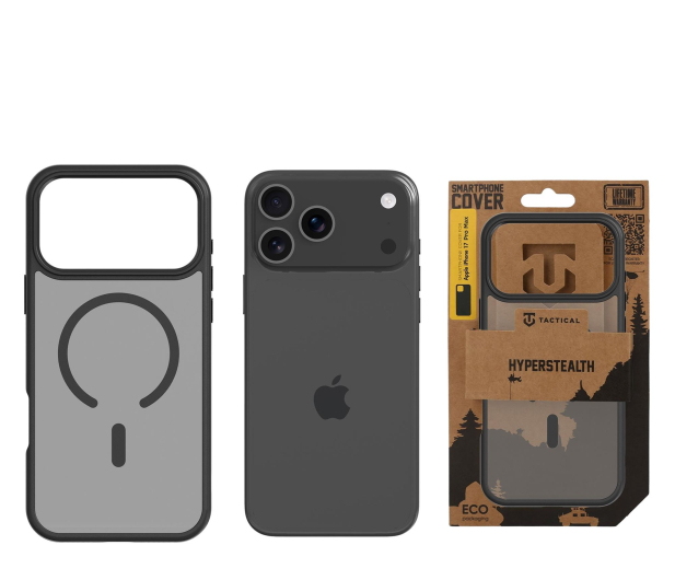 Tactical MagForce Hyperstealth Kryt pro iPhone 18 Pro Max Asphalt - 1514244 - zdjęcie 3